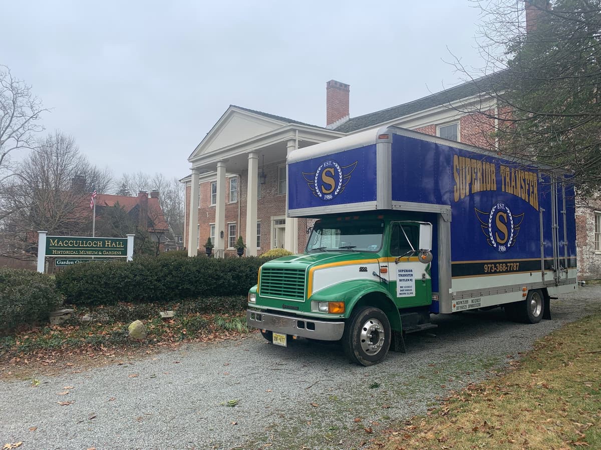 Superior Transfer working at historical museum
